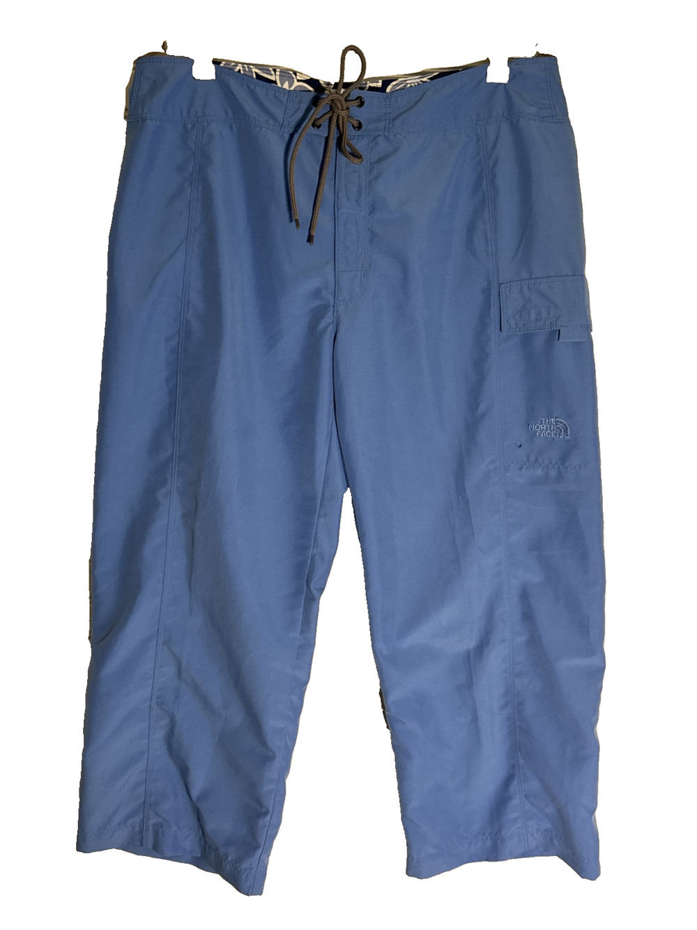 The North Face Blue Fast Drying Pants Womens 10 Outdoors Hiking Crop Capris